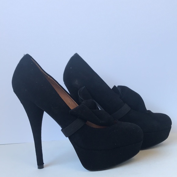 Kelsi Dagger 'Tiffany' Suede Platform Pump 8.5M - Picture 9 of 9